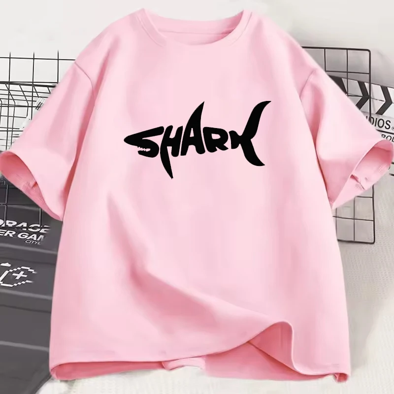 Shark Letter Printed Men Women T-shirt Fashion Street Oversize Casual Breathable Unisex Top Fun Classic Simple Couple Shirt Tees
Shark Letter Printed Men Women T-shirt Fashion Street Oversize Casual Breathable Unisex Top Fun Classic Simple Couple Shirt Tees