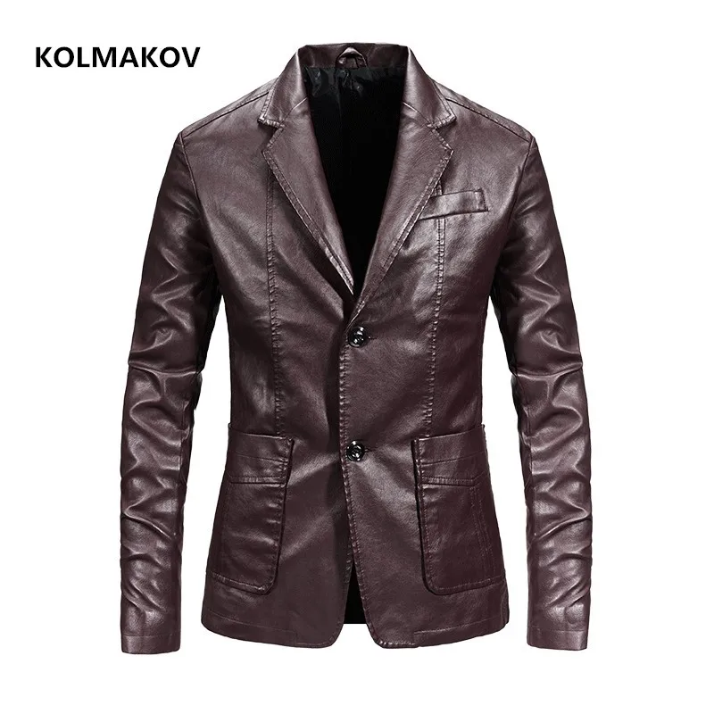 2023 spring and autumn classic coat Men Fashion Leather blazers Men's Long sleeve jacket High-Quality waterproof blazer
2023 spring and autumn classic coat Men Fashion Leather blazers Men's Long sleeve jacket High-Quality waterproof blazer