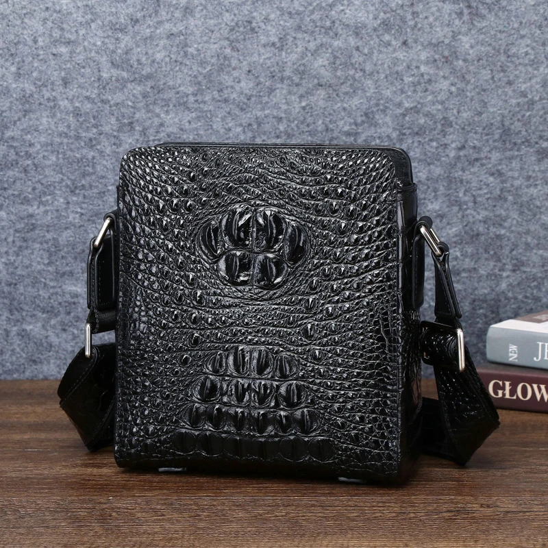 Genuine leather cowhide New crocodile pattern men's shoulder crossbody bag fashionable men's bag outdoor leisure bag
Genuine leather cowhide New crocodile pattern men's shoulder crossbody bag fashionable men's bag outdoor leisure bag