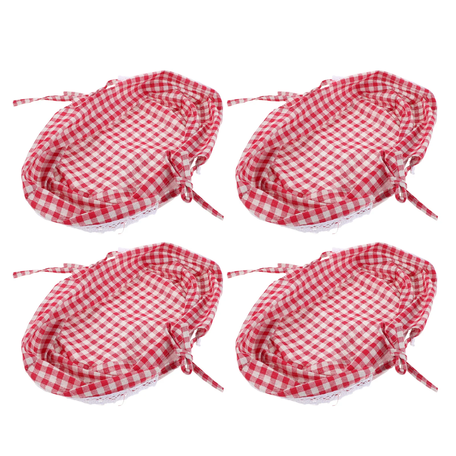 4Pcs Fabric Basket Liners Replacement Washable Boho Style Insert for Picnic Storage Baskets Fitted Basket Liner for Wicker Wire
4Pcs Fabric Basket Liners Replacement Washable Boho Style Insert for Picnic Storage Baskets Fitted Basket Liner for Wicker Wire
