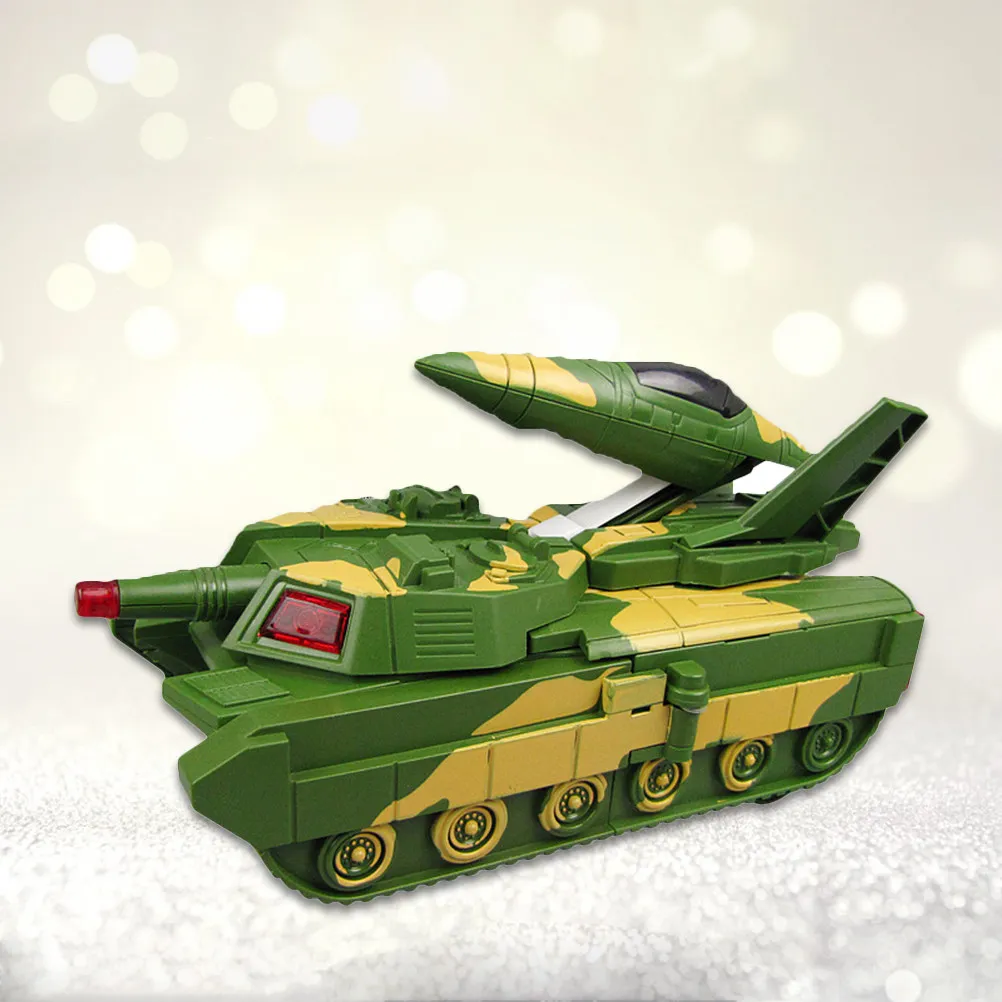 Electric Deformable Tank Army Green Without Battery Creative Military Simulation for Kids Boys Birthday Gift Lightweight Desktop
Electric Deformable Tank Army Green Without Battery Creative Military Simulation for Kids Boys Birthday Gift Lightweight Desktop
