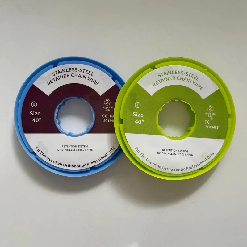 Dental Orthodontic Lingual Retainer Wire Stainless Steel Retention Chain Wires Size 40"
Dental Orthodontic Lingual Retainer Wire Stainless Steel Retention Chain Wires Size 40"