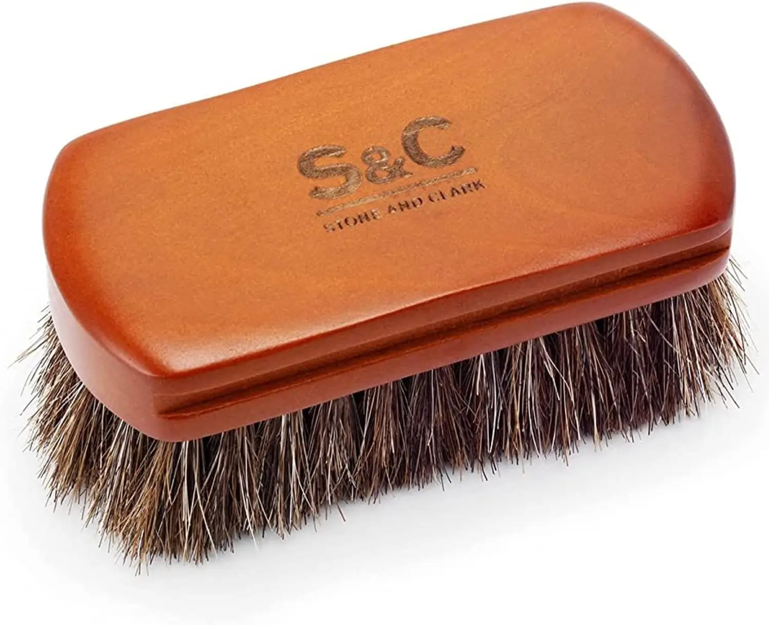 Mini 4" Horse Hair Shoe Brush with Wood Handle for Leather Care
Mini 4" Horse Hair Shoe Brush with Wood Handle for Leather Care