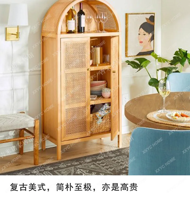 retro rattan wardrobe solid wood bookcase antique small apartment customizable furniture
retro rattan wardrobe solid wood bookcase antique small apartment customizable furniture
