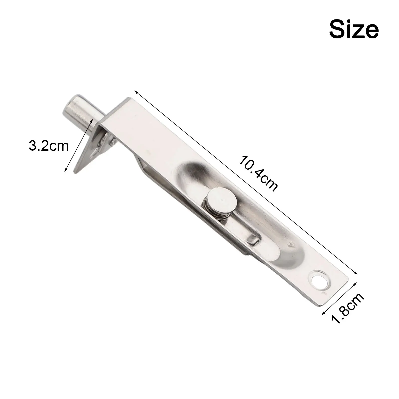 2pcs 4 Inch Stainless Steel Safety Door Bolt Security Guard Door Latch Sliding Door Lock Bathroom Bolt Dust Proof Hardware
2pcs 4 Inch Stainless Steel Safety Door Bolt Security Guard Door Latch Sliding Door Lock Bathroom Bolt Dust Proof Hardware