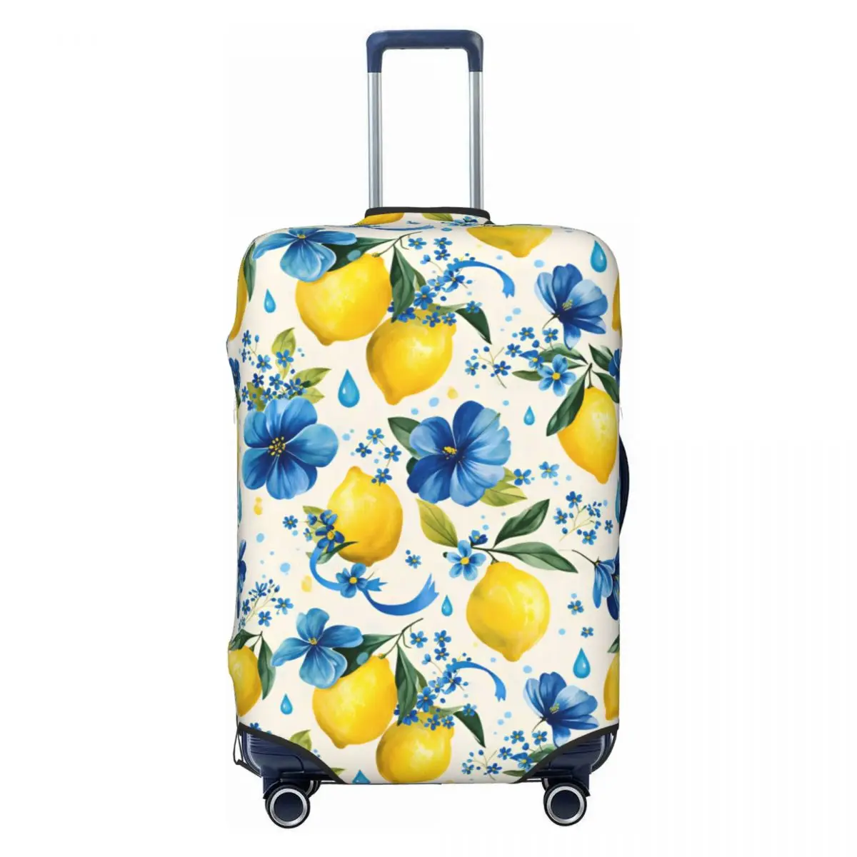Summer Portuguese Azulejo Lemon Print Suitcase Cover Elastic Luggage Protective Covers for 18-32 inch
Summer Portuguese Azulejo Lemon Print Suitcase Cover Elastic Luggage Protective Covers for 18-32 inch