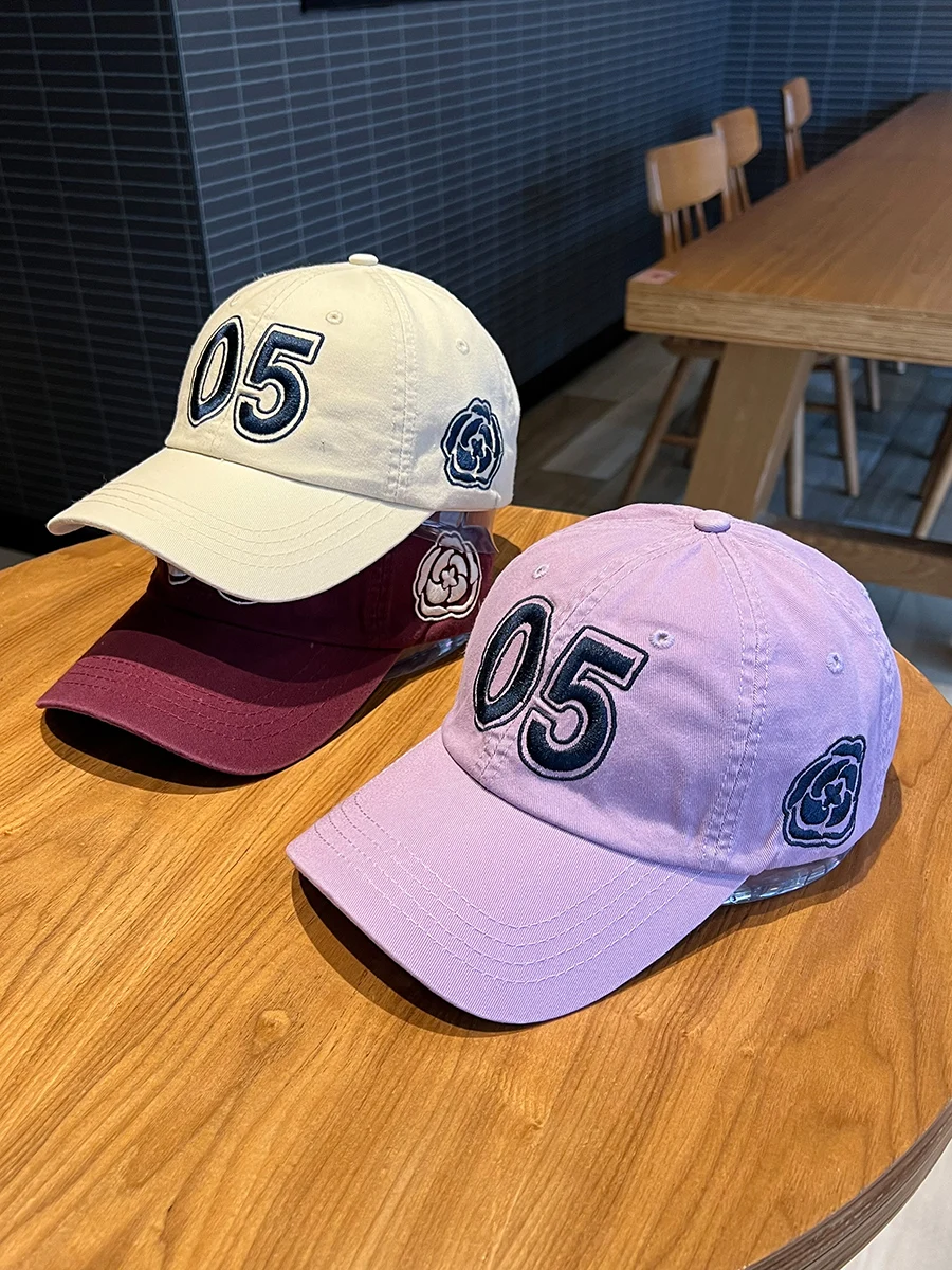 Embroidered Baseball Cap Women's Spring and Summer Fashion Face-Looking Small Peaked Cap Trendy Men's Street Sun Hat
Embroidered Baseball Cap Women's Spring and Summer Fashion Face-Looking Small Peaked Cap Trendy Men's Street Sun Hat