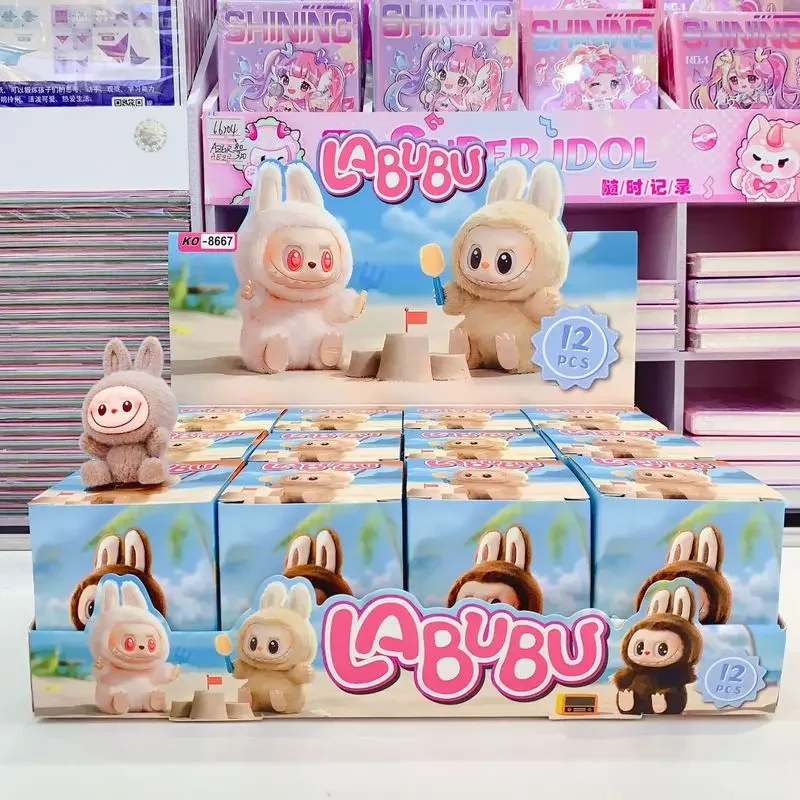 12pcs New Labubu Blind Box Cartoon Flocking Hand-Made Blind Box High-Value Cute Doll Desktop Ornaments Model Children'S Gifts
12pcs New Labubu Blind Box Cartoon Flocking Hand-Made Blind Box High-Value Cute Doll Desktop Ornaments Model Children'S Gifts