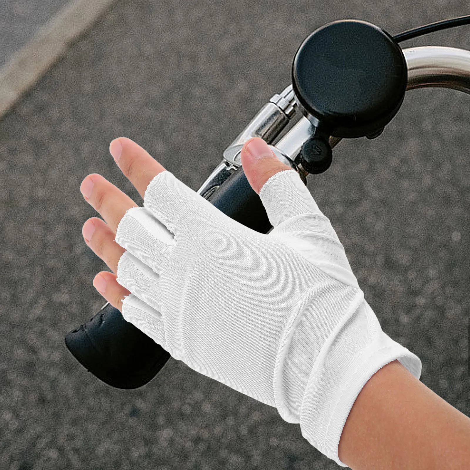 Sunscreen Touch Gloves Fingerless Cycling Driving Men Women Lightweight Breathable Chinlon Elastic Design Antislip Sun
Sunscreen Touch Gloves Fingerless Cycling Driving Men Women Lightweight Breathable Chinlon Elastic Design Antislip Sun