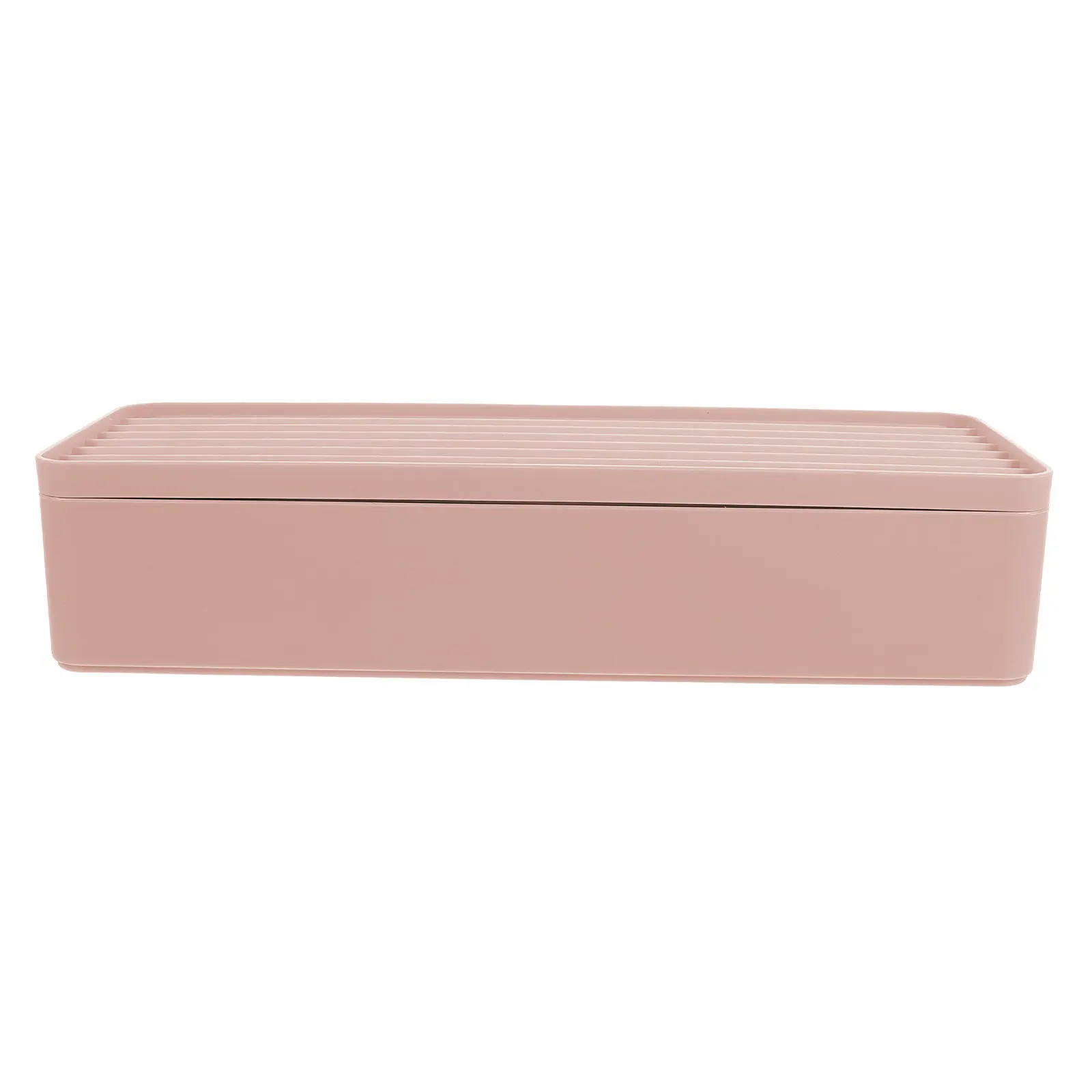 Cable Organizer Box Compact Desktop Cord Management Solution with Lid for Data Cables Chargers Earphones and Small Electronics
Cable Organizer Box Compact Desktop Cord Management Solution with Lid for Data Cables Chargers Earphones and Small Electronics