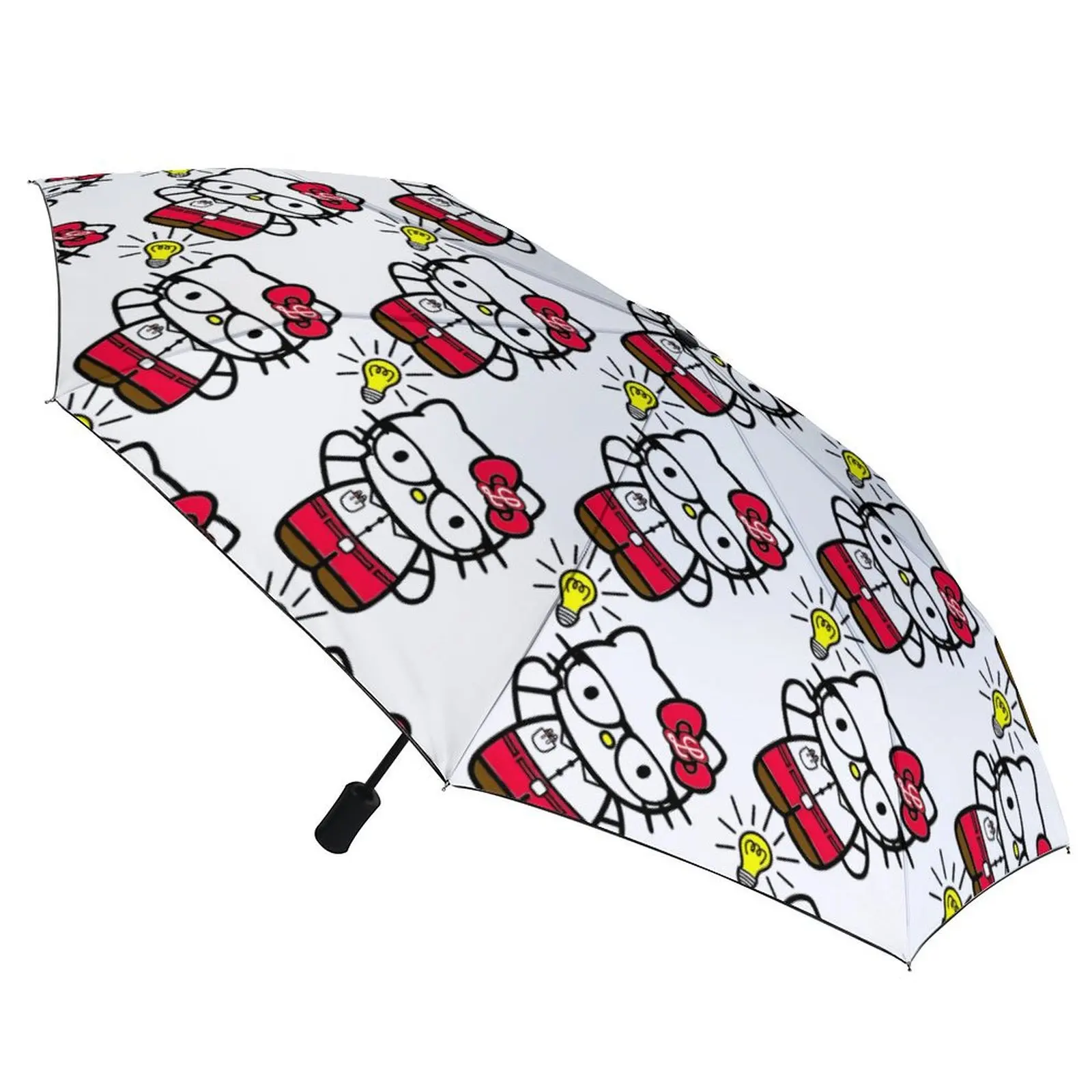 Hello Kitty Nerd Glasses Cartoon Cat Auto Umbrella Elegant Foldable Umbrella Design Outdoor Sunshade UV Protection Umbrella
Hello Kitty Nerd Glasses Cartoon Cat Auto Umbrella Elegant Foldable Umbrella Design Outdoor Sunshade UV Protection Umbrella