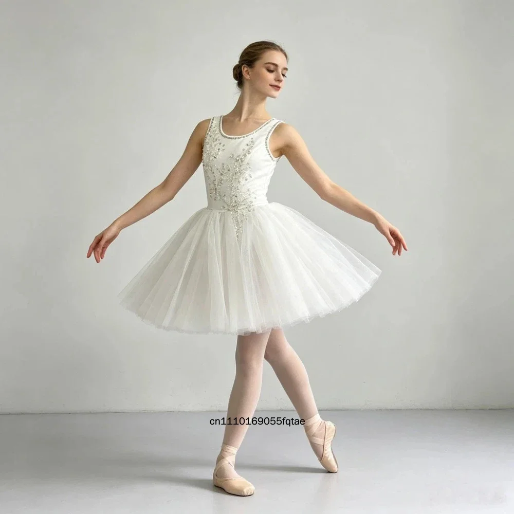 Girls Women Professional Ballet Tutu Skirt Puffy Tulle Dress Elegant Group Stage Competition Custom Performance Ballerina Dance
Girls Women Professional Ballet Tutu Skirt Puffy Tulle Dress Elegant Group Stage Competition Custom Performance Ballerina Dance
