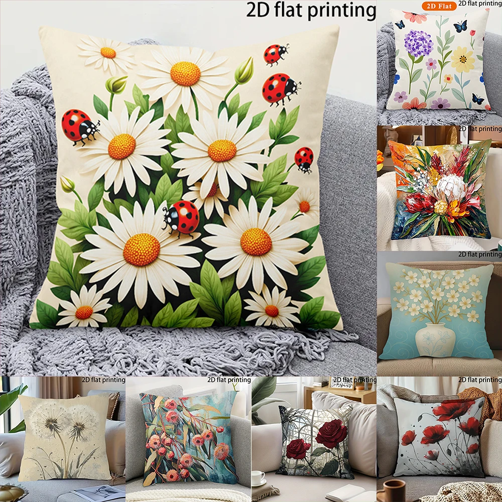 2D Flat-1PC Floral Print Throw Pillow Covers , , Suitable for living room and bedroom decoration cushion covers.
2D Flat-1PC Floral Print Throw Pillow Covers , , Suitable for living room and bedroom decoration cushion covers.