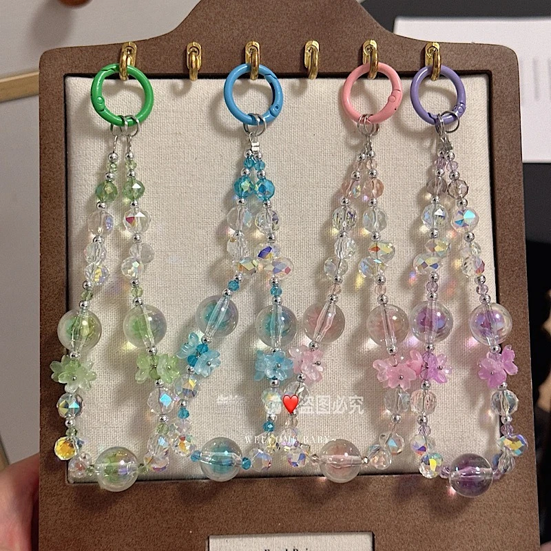 Lily Flower Luxury Crystal Phone Charms Chain For Phone Accessories Phone Strap Anti-Lost Sweet Lanyard Korean Cute Hanging Rope
Lily Flower Luxury Crystal Phone Charms Chain For Phone Accessories Phone Strap Anti-Lost Sweet Lanyard Korean Cute Hanging Rope