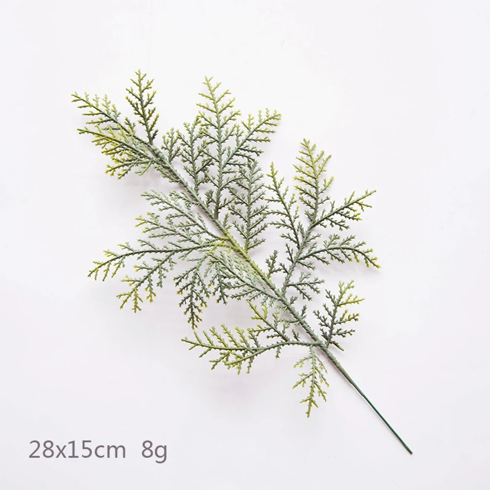 18 Pcs Artificial Evergreen Leaves Decor Garden BalconyChristmas Office Green Leaf Arrangement
18 Pcs Artificial Evergreen Leaves Decor Garden BalconyChristmas Office Green Leaf Arrangement