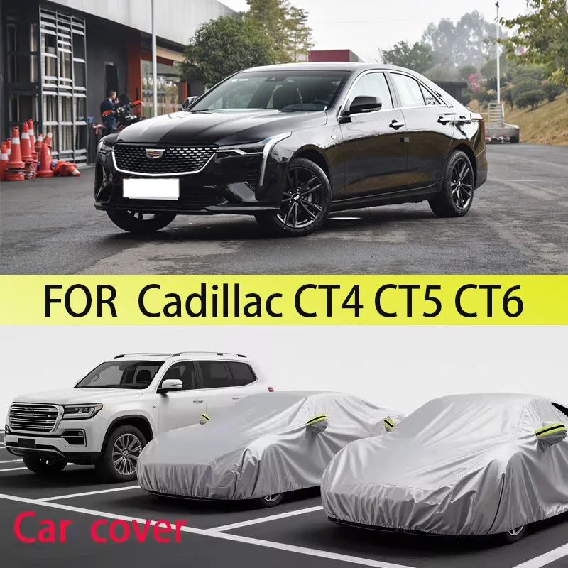 Car cover for Cadillac CT4,CT5,CT6 Dust proof car cover, car dust, rain, snow, waterproof tape, reflective strip
Car cover for Cadillac CT4,CT5,CT6 Dust proof car cover, car dust, rain, snow, waterproof tape, reflective strip