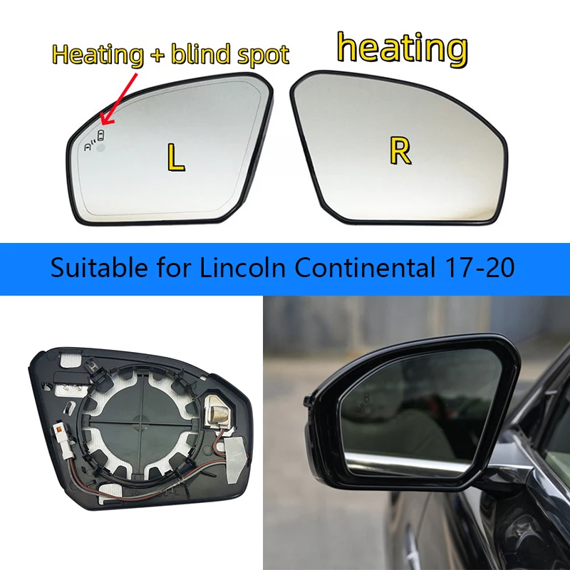 Car blind spot Heated Mirror Glass Rearview Mirror Suitable for Lincoln Continental 17-20 rearview mirror blind spot
Car blind spot Heated Mirror Glass Rearview Mirror Suitable for Lincoln Continental 17-20 rearview mirror blind spot