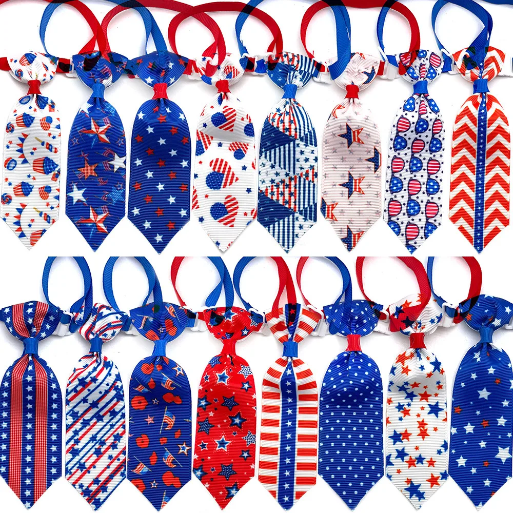 50/100pcs Pet Dog American Independence Days Bowties Neckties 4th of July Pet Accessories for Small Dog Bow Tie Pet Supplies
50/100pcs Pet Dog American Independence Days Bowties Neckties 4th of July Pet Accessories for Small Dog Bow Tie Pet Supplies