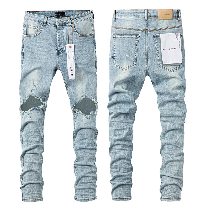 Top quality Purples men jeans trend hip-hop hole personality American hip-hop Luxury Design Stylish and slim pants
Top quality Purples men jeans trend hip-hop hole personality American hip-hop Luxury Design Stylish and slim pants