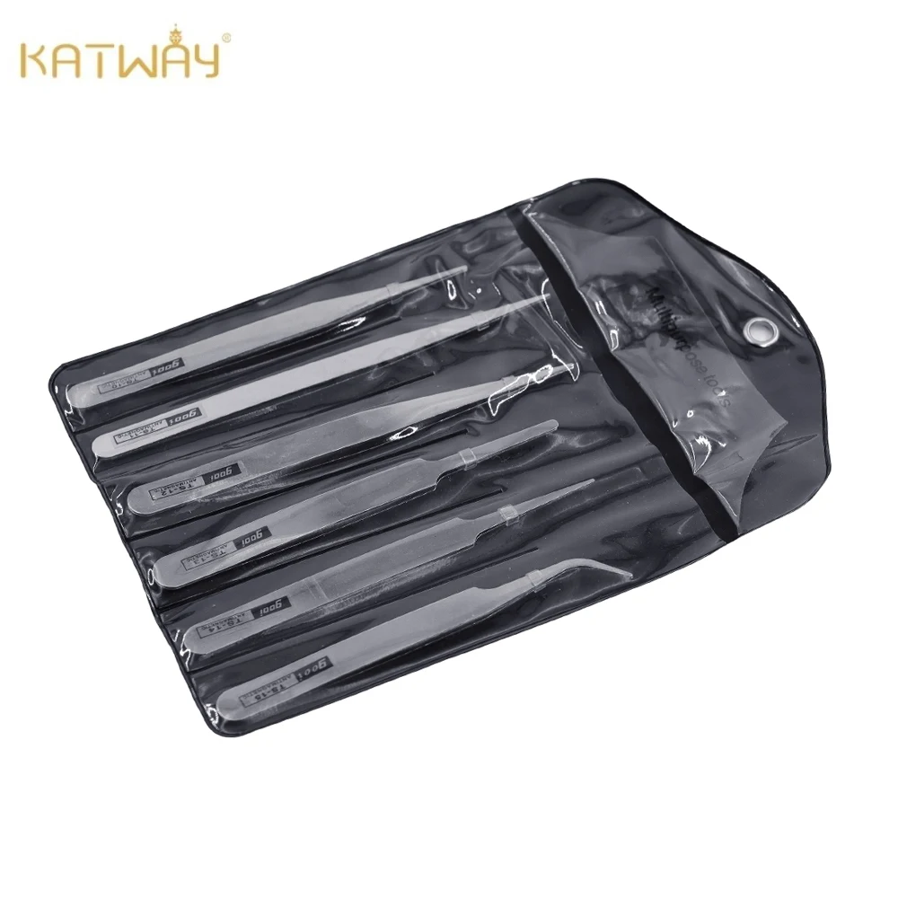 6Pcs Stainless Steel Precision Tweezers Set – Bent & Straight Tweezers for DIY, Repair, and Industrial Use KATWAY HH-AA14
6Pcs Stainless Steel Precision Tweezers Set – Bent & Straight Tweezers for DIY, Repair, and Industrial Use KATWAY HH-AA14
