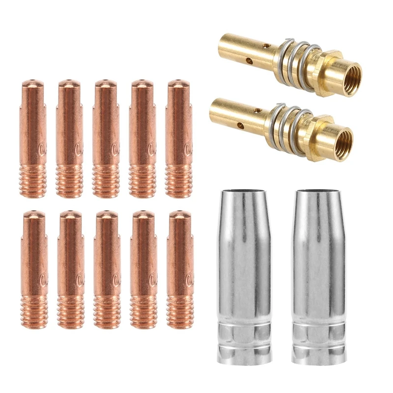ABHI-14Pcs 15AK Welding Torch Consumables MIG Torch Gas Nozzle Tip Holder Of 15AK MIG Welding Torch
ABHI-14Pcs 15AK Welding Torch Consumables MIG Torch Gas Nozzle Tip Holder Of 15AK MIG Welding Torch