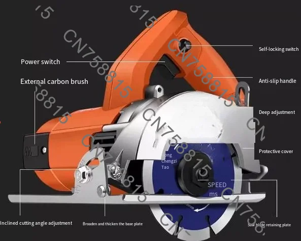 Portable metal tile stone marble machine, household small woodworking special chainsaw slotting machine
Portable metal tile stone marble machine, household small woodworking special chainsaw slotting machine
