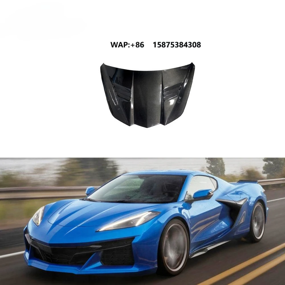 C8 Carbon Fiber Engine Bonnet Hood for Corvette C8 Z06 2024
C8 Carbon Fiber Engine Bonnet Hood for Corvette C8 Z06 2024