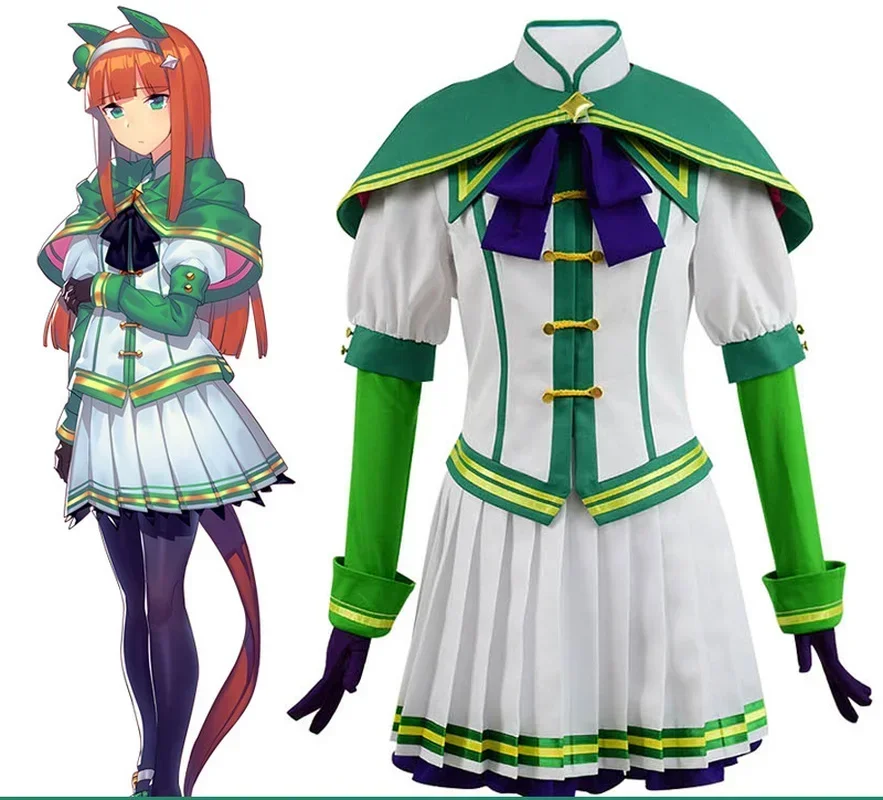 Фэнтезийная форма для аниме-игры Pretty Derby Silence Suzuka Urara, карнавальный костюм, платья Лолиты, костюмы на Хэллоуин для женщин, автомобиль
Фэнтезийная форма для аниме-игры Pretty Derby Silence Suzuka Urara, карнавальный костюм, платья Лолиты, костюмы на Хэллоуин для женщин, автомобиль