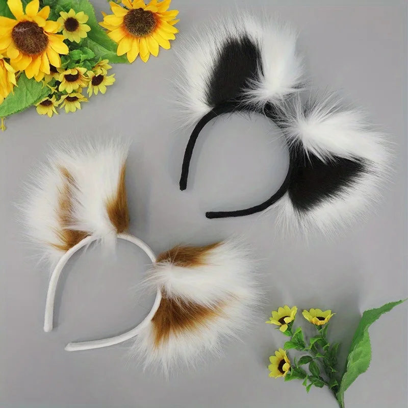 Animation Cos Peripheral Simulation Animal Ear Animal Tail Plush Props Raccoon Panda Ear Hair Hoop Tail Suit
Animation Cos Peripheral Simulation Animal Ear Animal Tail Plush Props Raccoon Panda Ear Hair Hoop Tail Suit