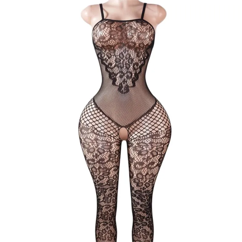 Adult Flower Print Sexy And Elegant Slim Fit Without Obstruction Style Suspender Backless Fishing Net Full Body Jumpsuit Socks
Adult Flower Print Sexy And Elegant Slim Fit Without Obstruction Style Suspender Backless Fishing Net Full Body Jumpsuit Socks