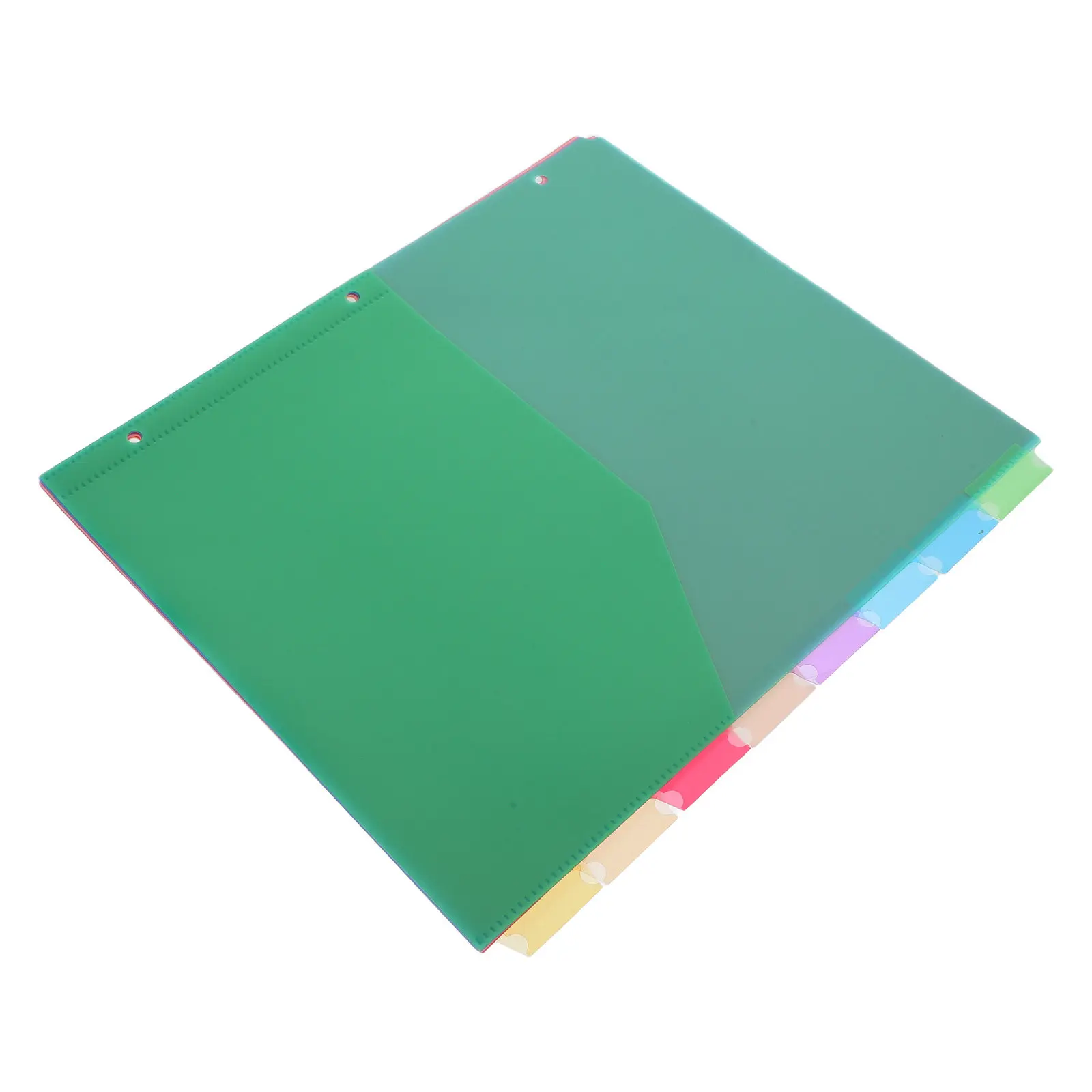 8Pcs Plastic Binder Dividers with Pockets 3 Hole Punched Index Page Divider Tabs for Loose Leaf Paper Document Organizer School
8Pcs Plastic Binder Dividers with Pockets 3 Hole Punched Index Page Divider Tabs for Loose Leaf Paper Document Organizer School