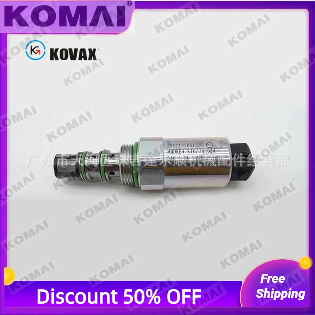 Excavator hydraulic pump solenoid valve R901155051 DX140 DX380 DX420 DX500
Excavator hydraulic pump solenoid valve R901155051 DX140 DX380 DX420 DX500