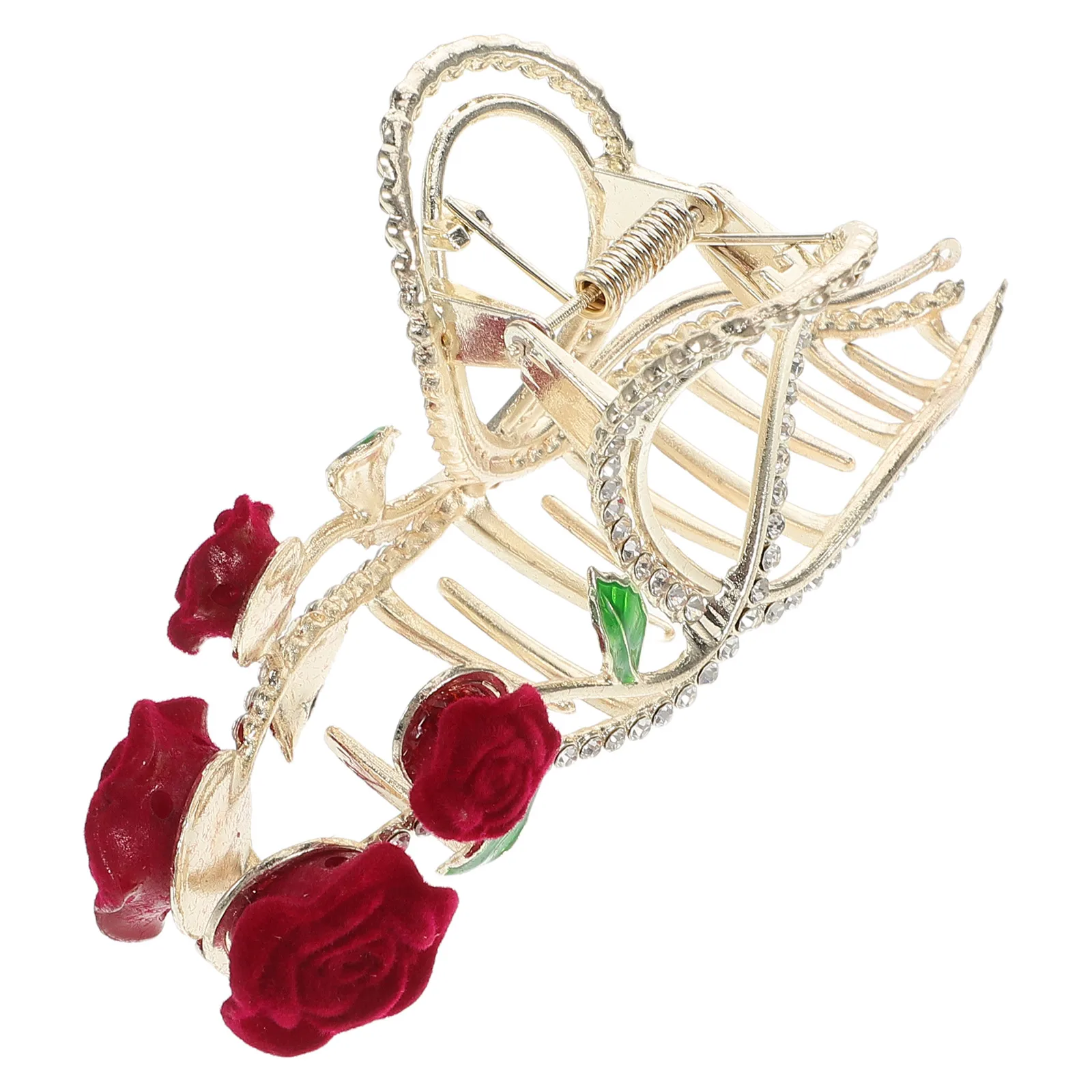Rose Hair Clips Pearl Claw Rhinestone Flower Pins Vintage Bling Women Accessories Glamorous Hairstyle Retro Charm
Rose Hair Clips Pearl Claw Rhinestone Flower Pins Vintage Bling Women Accessories Glamorous Hairstyle Retro Charm