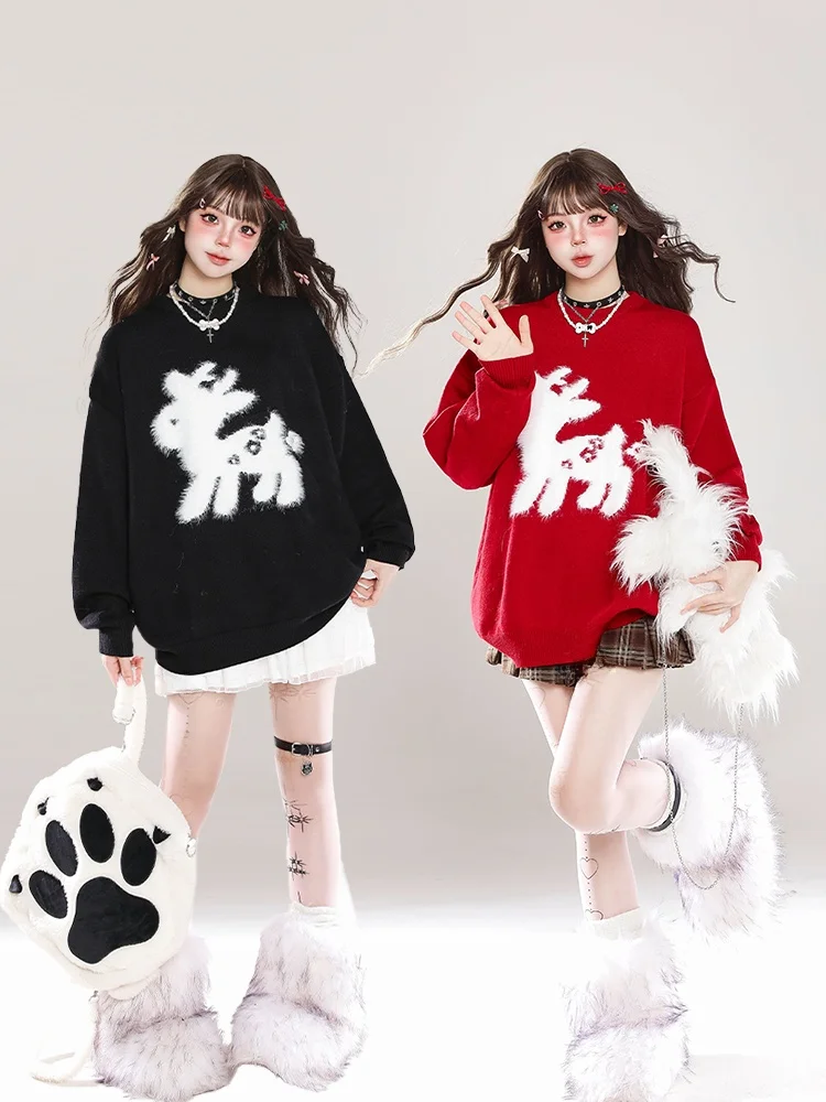 Cisas Theme round Ne Mink Fur Sweater Women's Loose Knitted Top Soft Cozy Winter Design 2026 New Arrival
Cisas Theme round Ne Mink Fur Sweater Women's Loose Knitted Top Soft Cozy Winter Design 2026 New Arrival