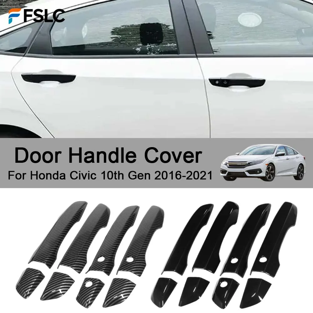 Car Decoration Door Handle Cover For Honda Civic 10th Gen 2016-2021 Cars Accessories Styling Upgrade Modify A Car
Car Decoration Door Handle Cover For Honda Civic 10th Gen 2016-2021 Cars Accessories Styling Upgrade Modify A Car