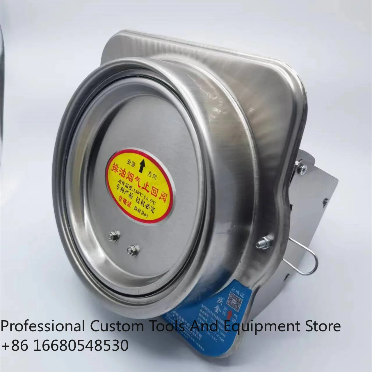 jfModern Stainless Steel Hanging Hood Accessories Range Hood Check Valve with Fireproof Function for Kitchen Smoke Machine Outle
jfModern Stainless Steel Hanging Hood Accessories Range Hood Check Valve with Fireproof Function for Kitchen Smoke Machine Outle