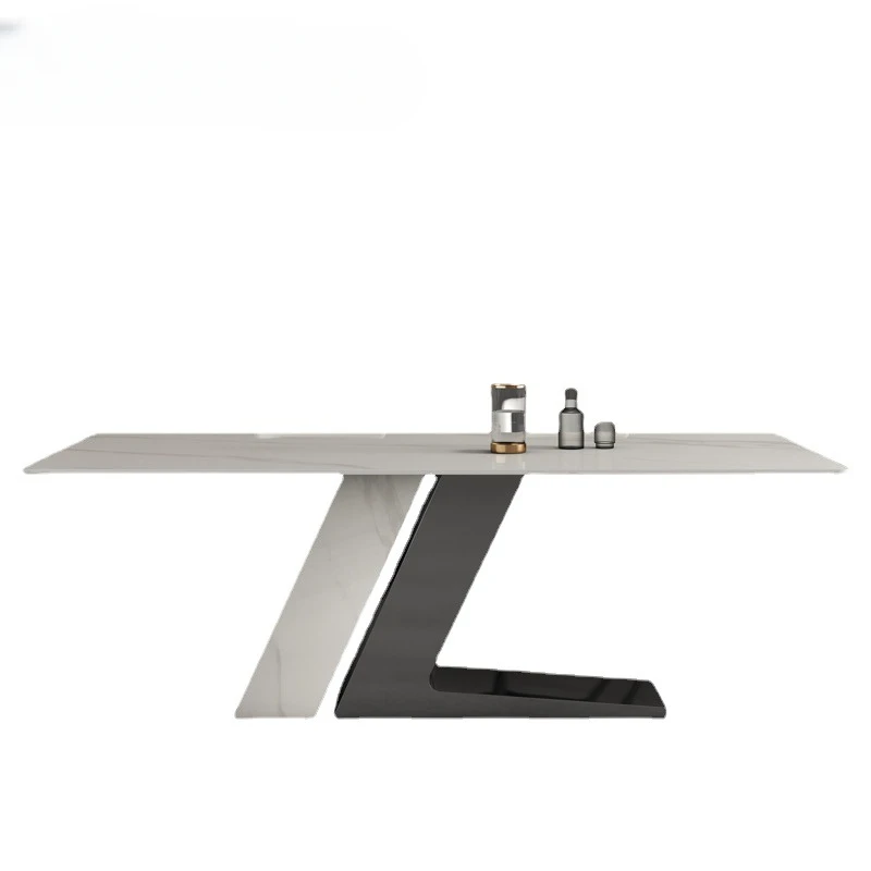 Light Luxury Stainless Steel Natural Customized Marble Rectangular Table For Dining Room Italian Simple Furniture Set
Light Luxury Stainless Steel Natural Customized Marble Rectangular Table For Dining Room Italian Simple Furniture Set