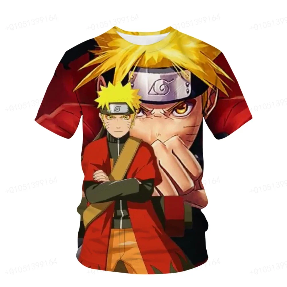 Summer Naruto T-shirt Children's Street Wear Round Neck Short Sleeve 3D Top Funny Cartoon Men Kakashi
Summer Naruto T-shirt Children's Street Wear Round Neck Short Sleeve 3D Top Funny Cartoon Men Kakashi