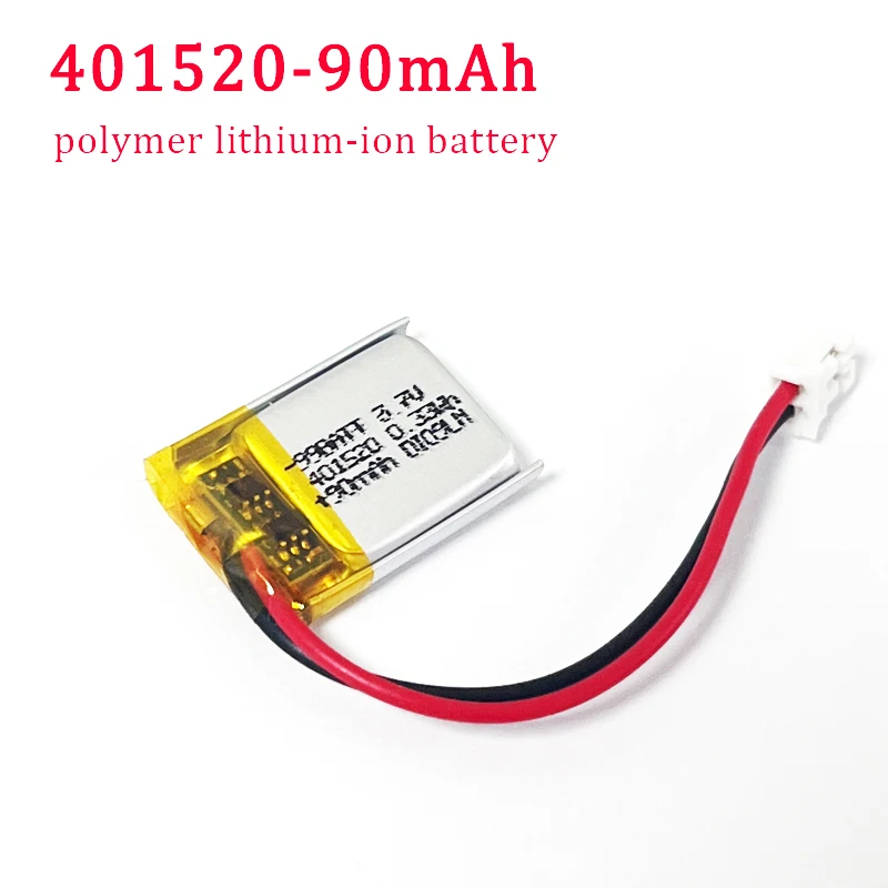 3.7V Li Polymer Battery 401520 90mAh 041520 401420 for Bluetooth Headset Wireless Mouse Handheld Mini Fan Rechargeable Cell
3.7V Li Polymer Battery 401520 90mAh 041520 401420 for Bluetooth Headset Wireless Mouse Handheld Mini Fan Rechargeable Cell