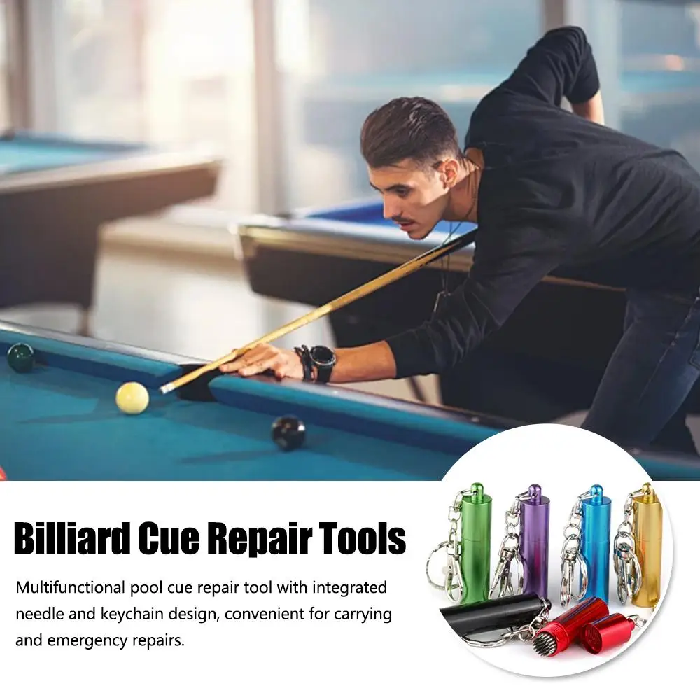 1pc Portable Aluminum Billiard Cue Tip Needle With Shaping Repair Supplies Pool Cue Tool Tip Billiard T6f4
1pc Portable Aluminum Billiard Cue Tip Needle With Shaping Repair Supplies Pool Cue Tool Tip Billiard T6f4