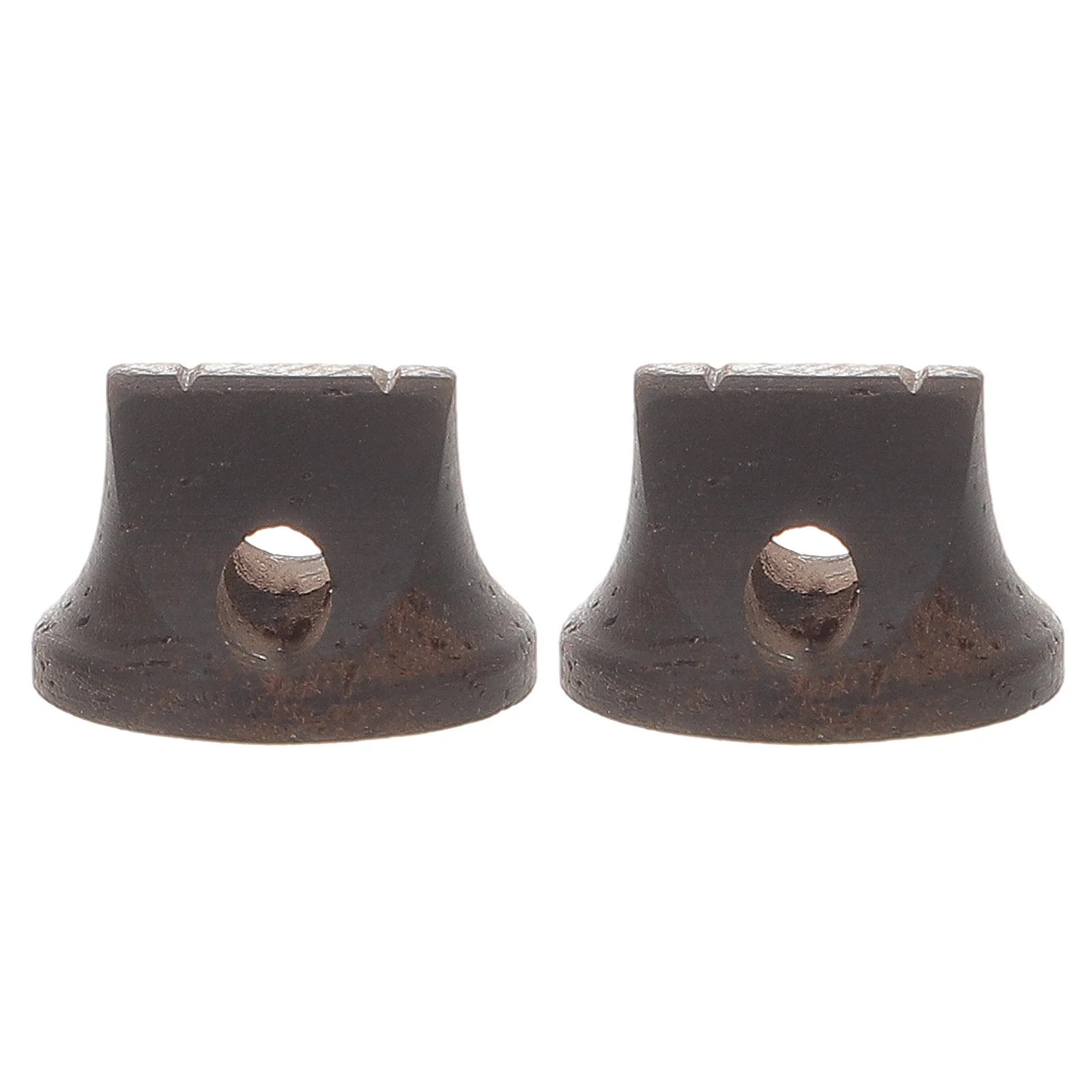 2pcs Chinese Erhu Bridge Premium Ebony Durable Replacement Simple Design Instrument Parts Accessory For Musical Instrument