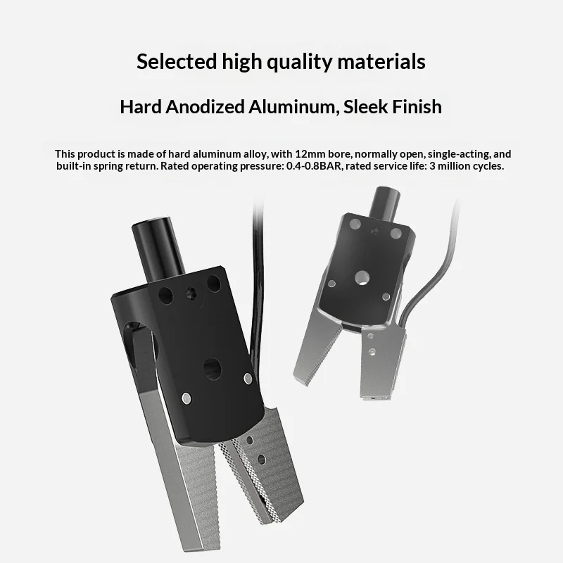 Robotic Arm Accessories Sprue Clip Fixture Small Clip ZX02-C Y-Type Mini Pneumatic Sensing Clamp with 3-Month Warranty
Robotic Arm Accessories Sprue Clip Fixture Small Clip ZX02-C Y-Type Mini Pneumatic Sensing Clamp with 3-Month Warranty
