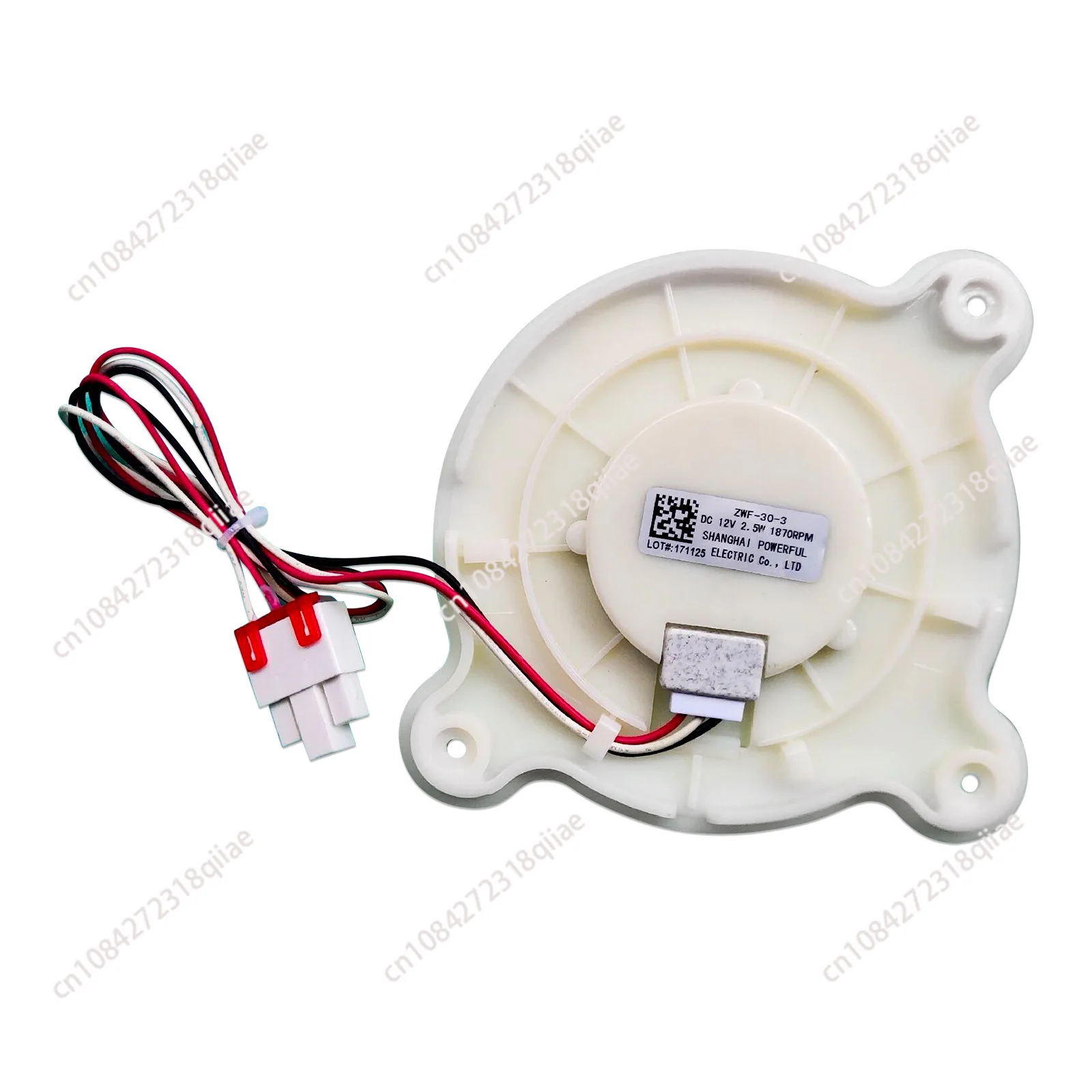 Applicable to Meiling Athena multi-brand refrigerator fan motor ZWF-30-3 12V2.5W refrigerator fan
Applicable to Meiling Athena multi-brand refrigerator fan motor ZWF-30-3 12V2.5W refrigerator fan