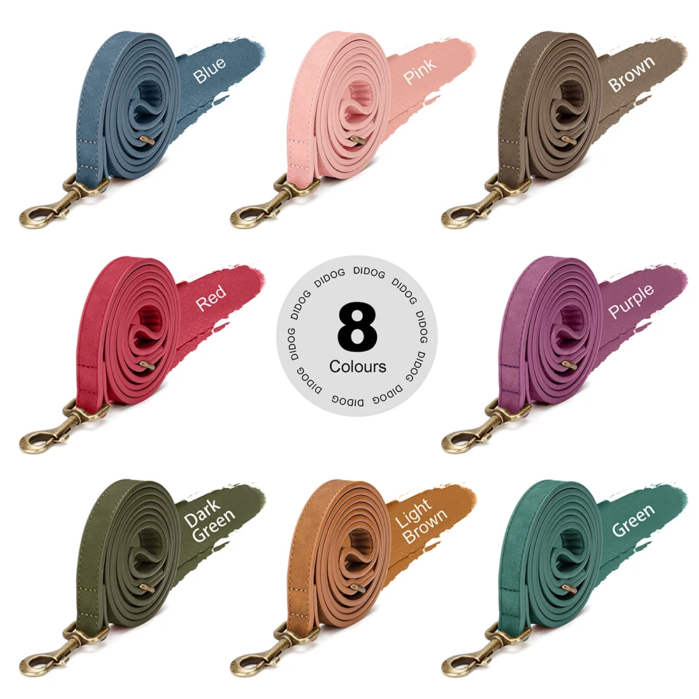 5ft Long Durable PU Leather Dog Leash Durable Pet Walking Lead Leashes Rope for Small Medium Dogs 8 Colors Available
5ft Long Durable PU Leather Dog Leash Durable Pet Walking Lead Leashes Rope for Small Medium Dogs 8 Colors Available