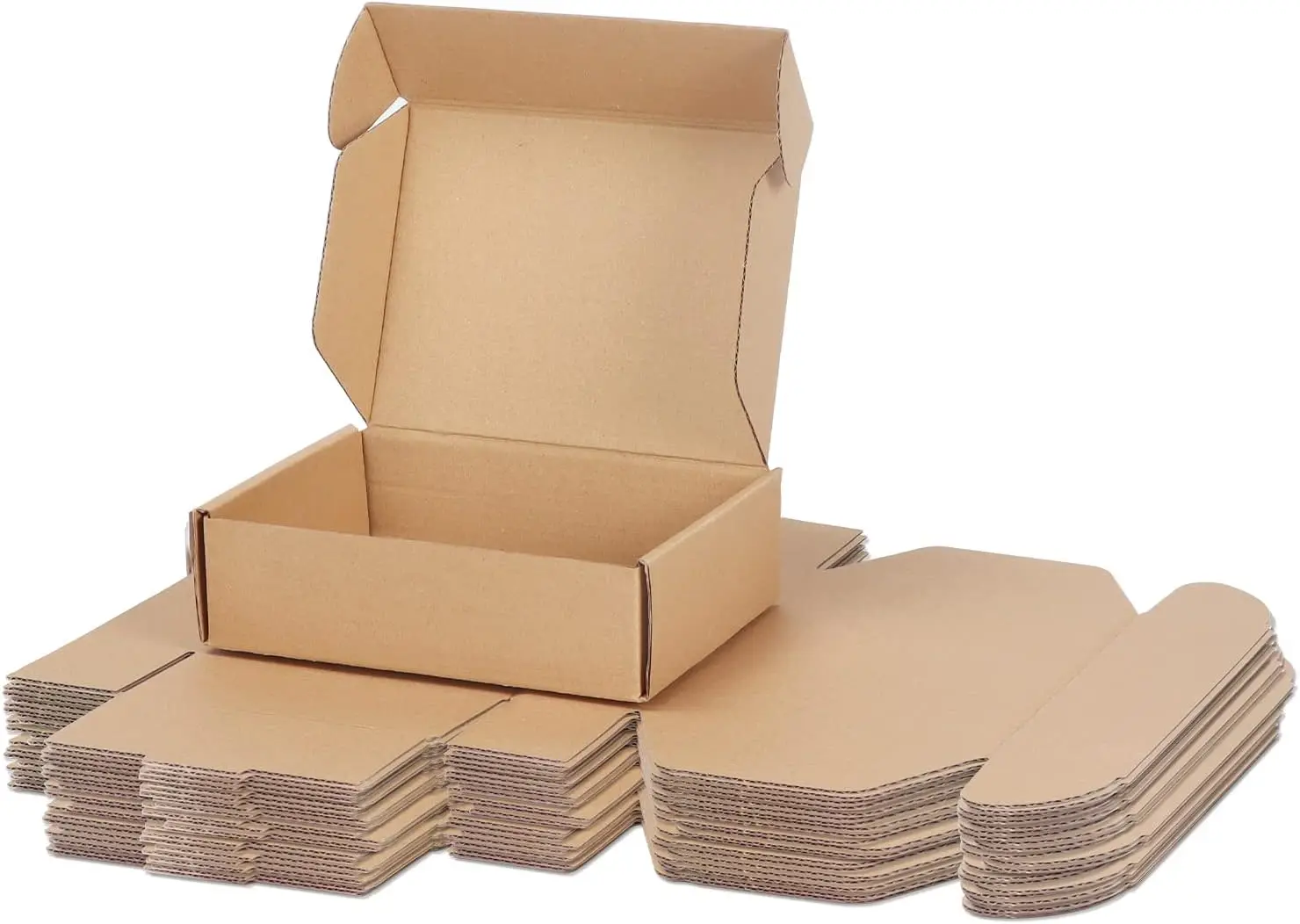 7x5x2 Inch Shipping Boxes Bulk 25 Pack Brown, Corrugated Mailer Boxes for Small Business Packaging, Gift Wrapping
7x5x2 Inch Shipping Boxes Bulk 25 Pack Brown, Corrugated Mailer Boxes for Small Business Packaging, Gift Wrapping