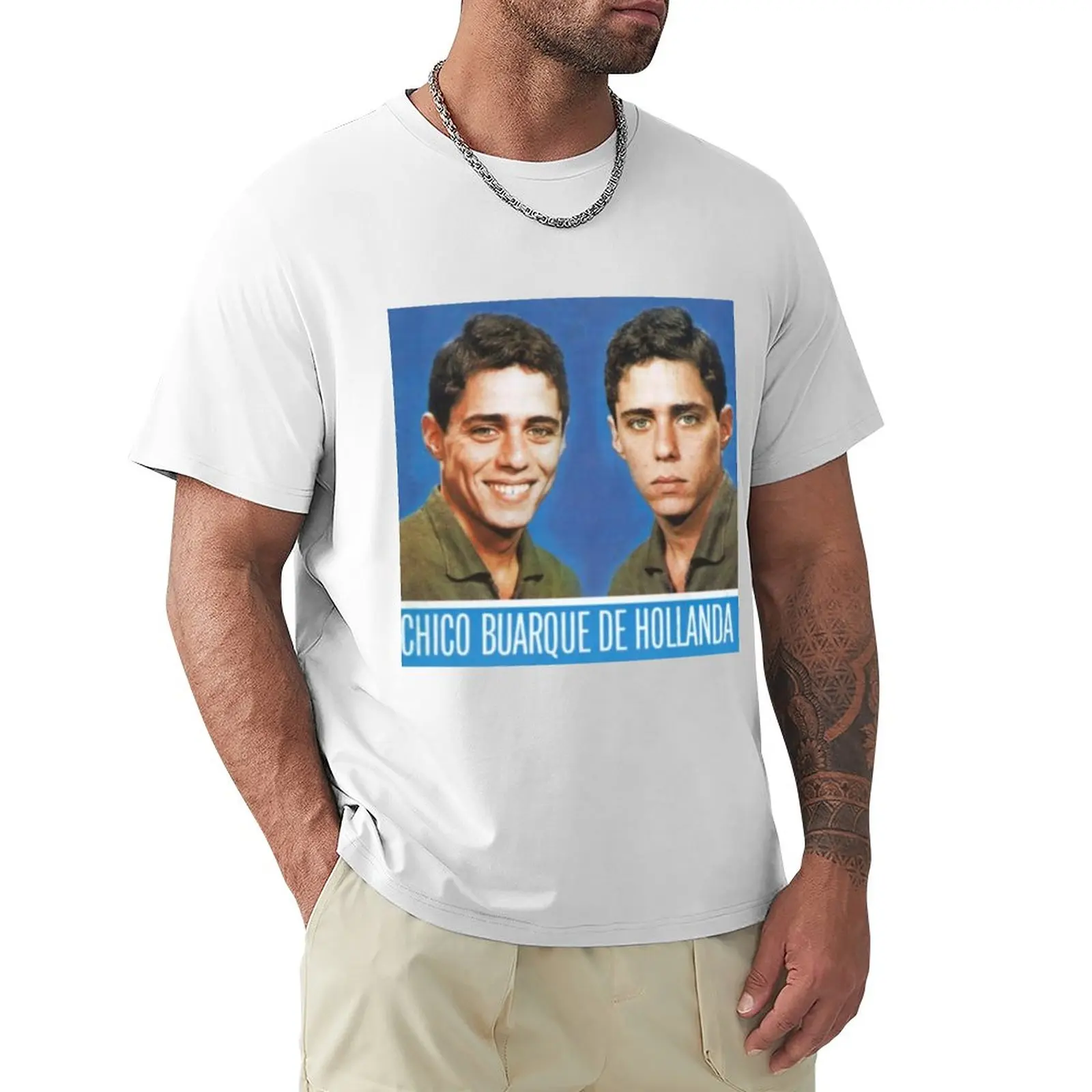 Chico Barque de Holanda T-Shirt Short sleeve tee aesthetic clothes graphics slim fit t shirts for men
Chico Barque de Holanda T-Shirt Short sleeve tee aesthetic clothes graphics slim fit t shirts for men