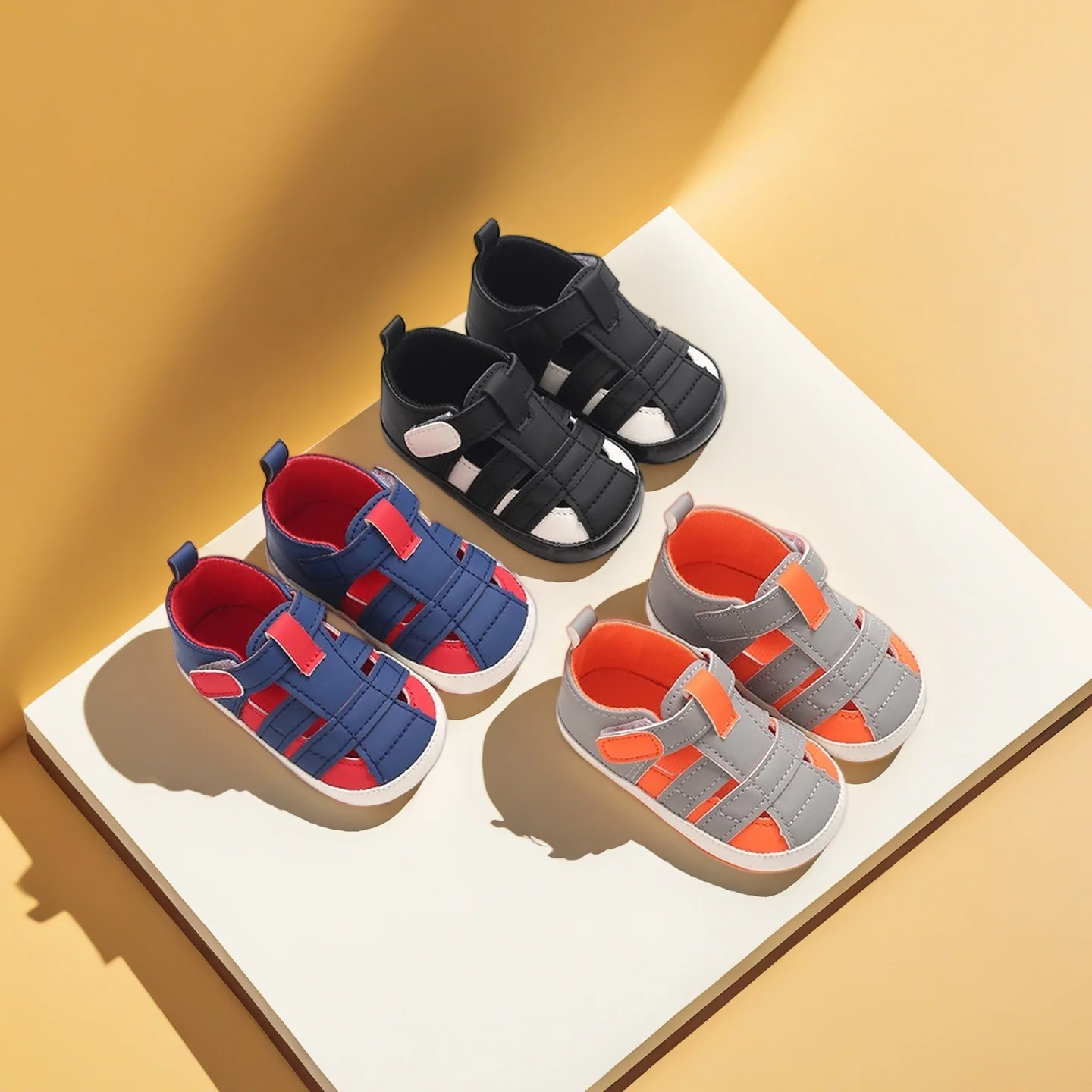 Baby Shoes Summer Sandals Soft Soled Non Slip Toe Sandals 0-18 Months Baby Walking Sandals
Baby Shoes Summer Sandals Soft Soled Non Slip Toe Sandals 0-18 Months Baby Walking Sandals