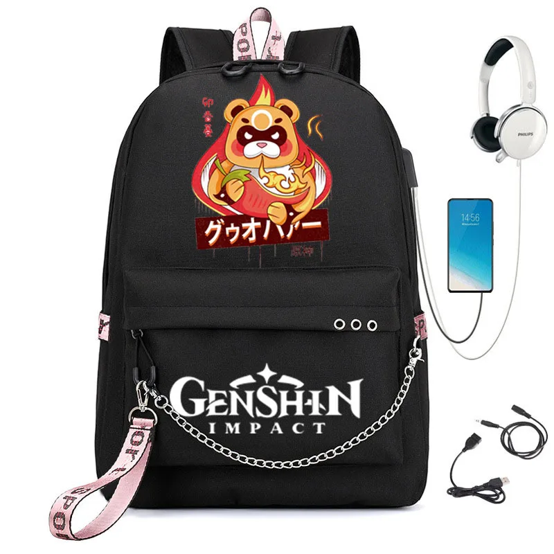 Creative Novelty Genshin Impact USB Student School Bags Unisex Print Oxford Waterproof Notebook multifunction Travel Backpacks
Creative Novelty Genshin Impact USB Student School Bags Unisex Print Oxford Waterproof Notebook multifunction Travel Backpacks