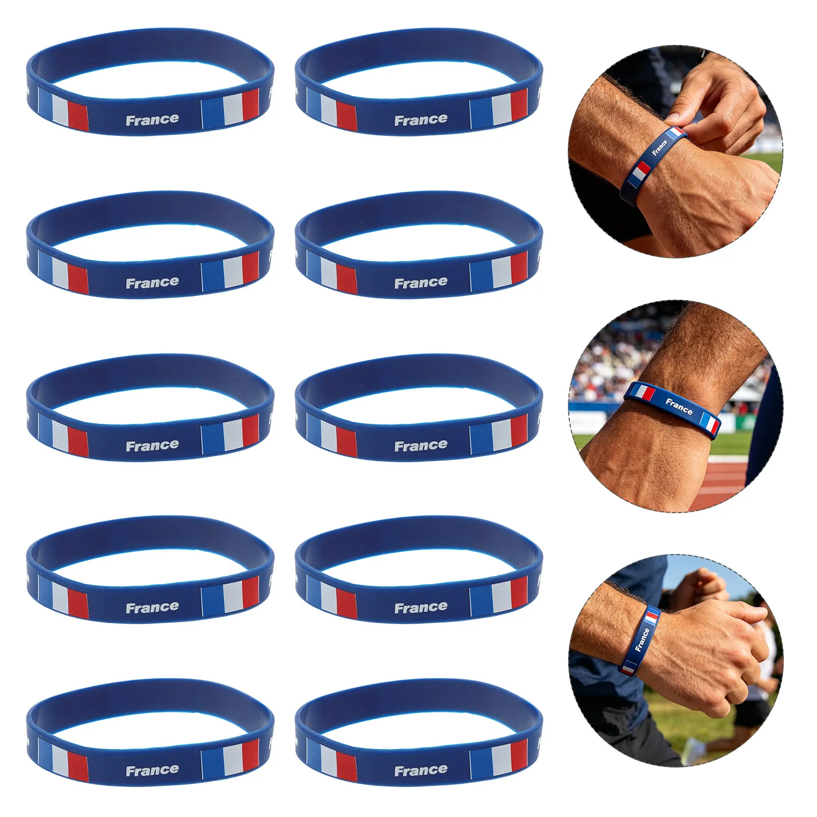 20Pcs Brazil Flag Bracelet Silicone Wristbands Country Flag Soccer Sports Fans Gifts Brazil Sports Accessories
20Pcs Brazil Flag Bracelet Silicone Wristbands Country Flag Soccer Sports Fans Gifts Brazil Sports Accessories