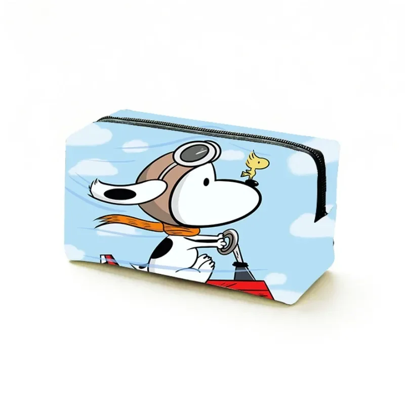 Snoopys Women Cosmetic Bag Large Capacity Desktop Storage Pouch Double-sided Printed Canvas Portable Hand Makeup Organizer Bag
Snoopys Women Cosmetic Bag Large Capacity Desktop Storage Pouch Double-sided Printed Canvas Portable Hand Makeup Organizer Bag